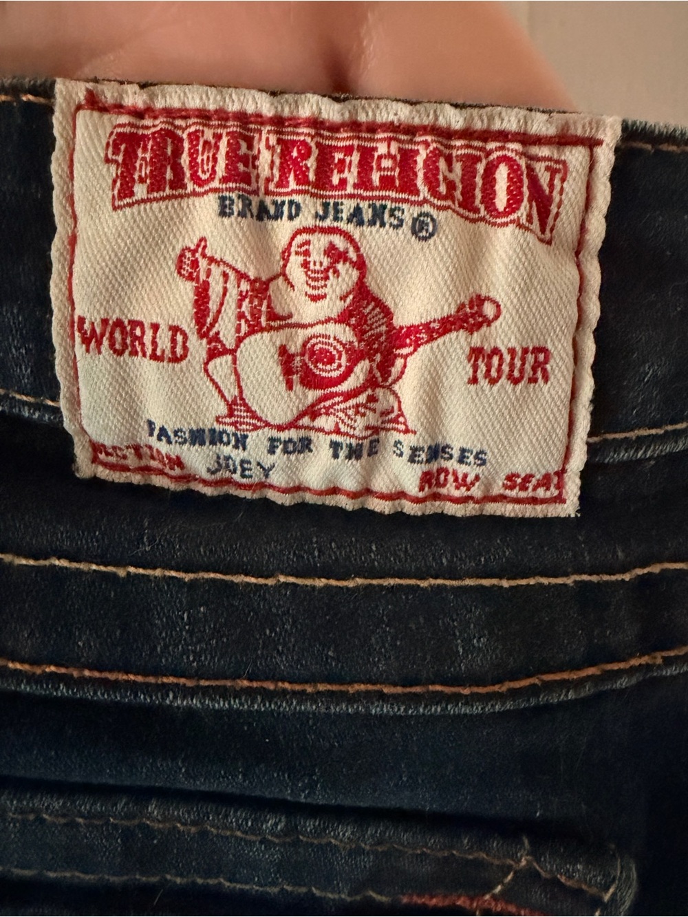 TRUE RELIGION Vintage-Style Dark Blue Bootcut Jeans - Picture 5 of 8